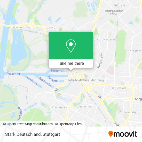 Карта Stark Deutschland