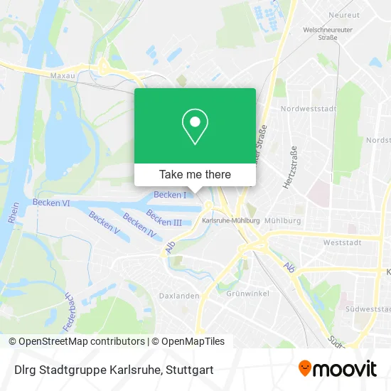 Карта Dlrg Stadtgruppe Karlsruhe