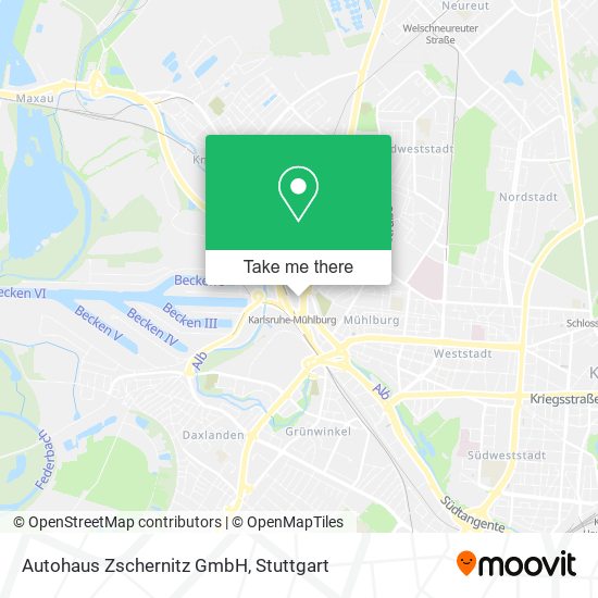 Карта Autohaus Zschernitz GmbH