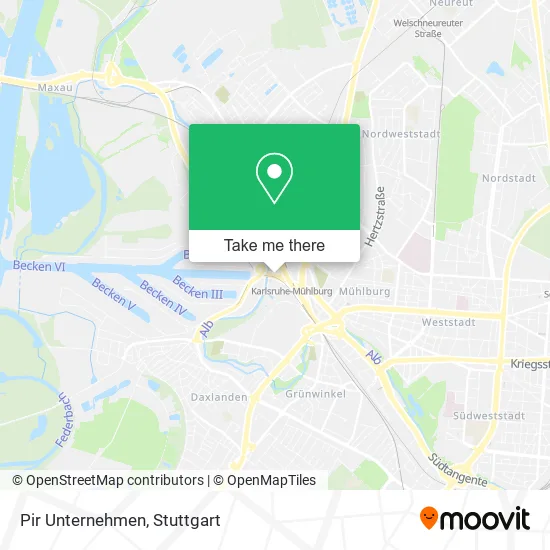 Карта Pir Unternehmen