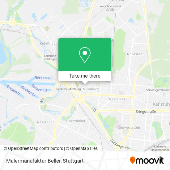 Карта Malermanufaktur Beller