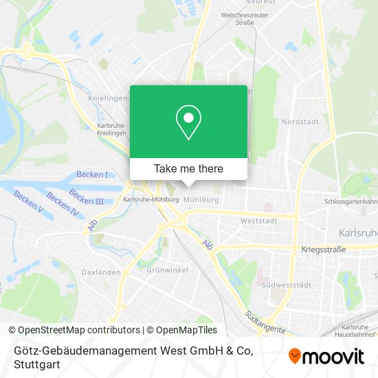 Götz-Gebäudemanagement West GmbH & Co map