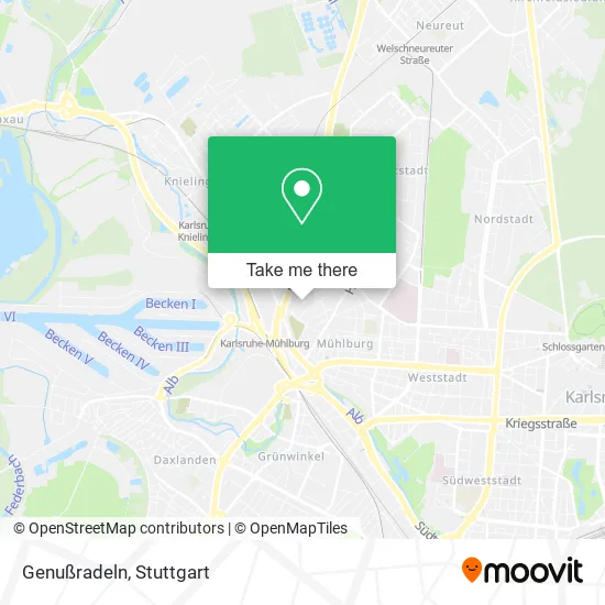 Карта Genußradeln