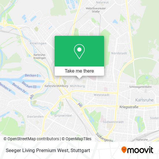 Карта Seeger Living Premium West