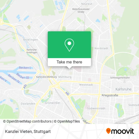 Карта Kanzlei Vieten