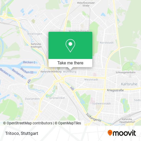 Карта Tritoco