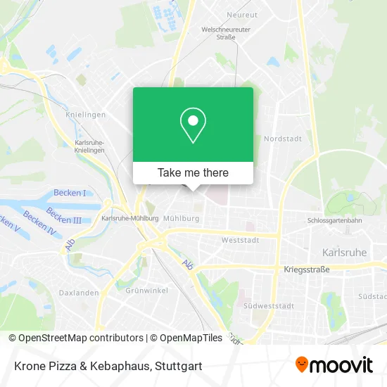 Карта Krone Pizza & Kebaphaus