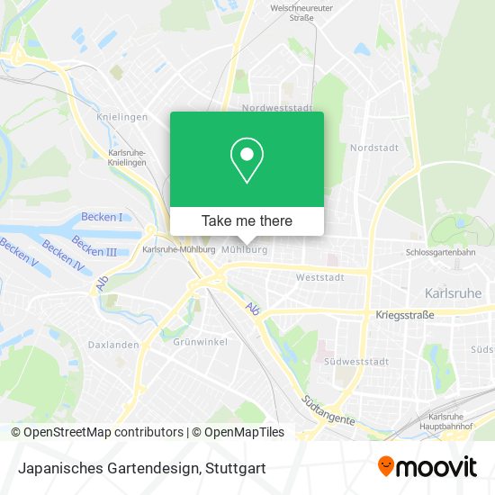 Карта Japanisches Gartendesign