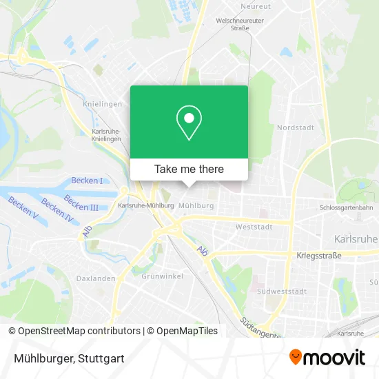 Карта Mühlburger