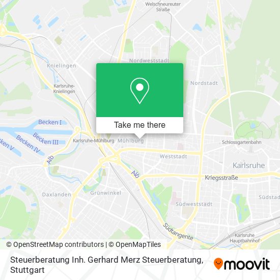 Steuerberatung Inh. Gerhard Merz Steuerberatung map