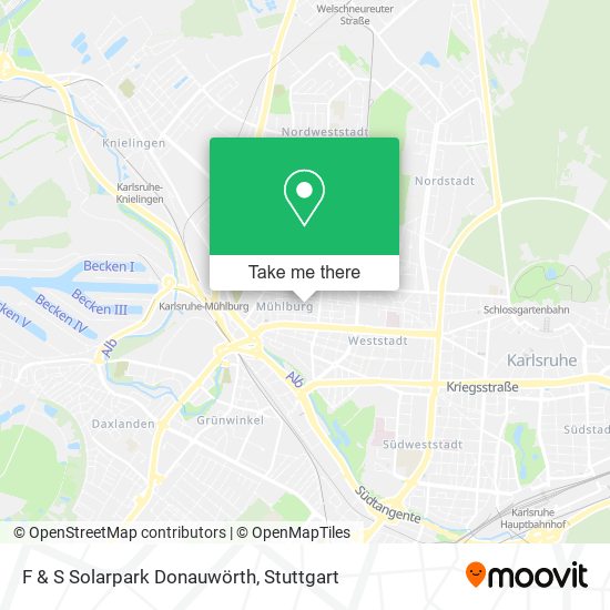 F & S Solarpark Donauwörth map