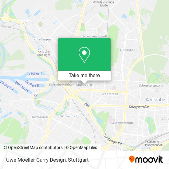 Карта Uwe Moeller Curry Design