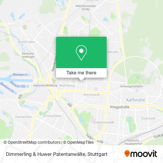 Карта Dimmerling & Huwer Patentanwälte