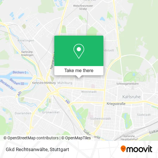 Карта Gkd Rechtsanwälte