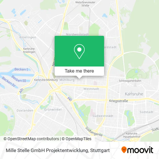 Карта Mille Stelle GmbH Projektentwicklung
