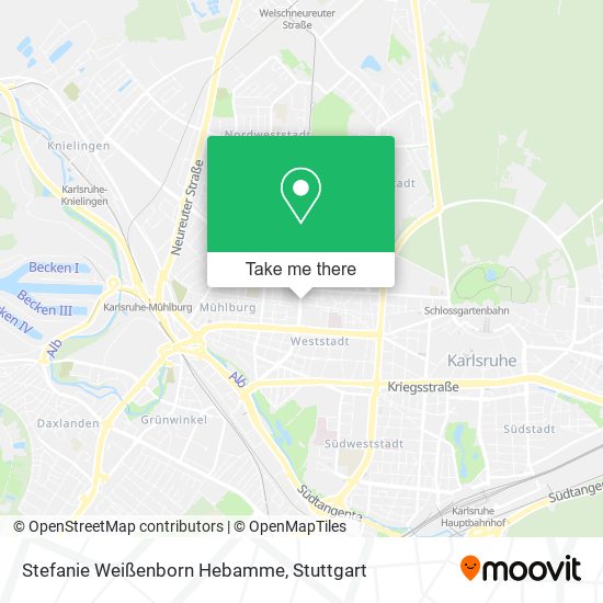 Stefanie Weißenborn Hebamme map