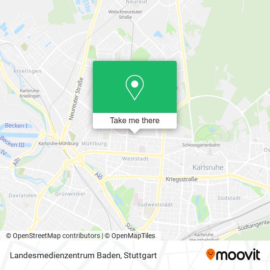 Landesmedienzentrum Baden map