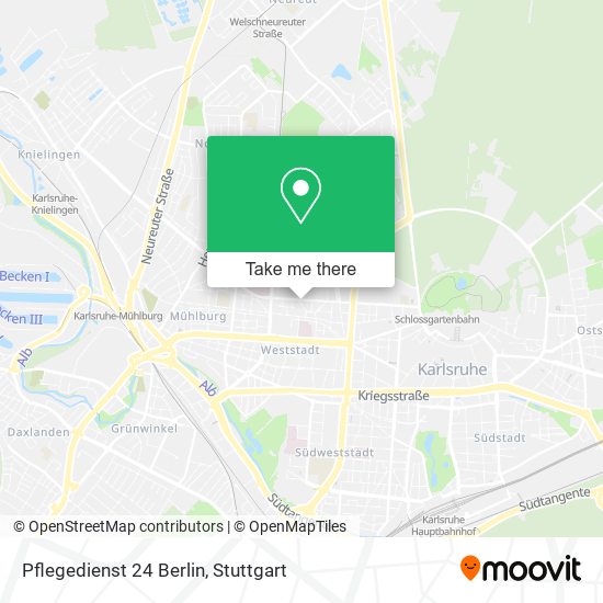 Pflegedienst 24 Berlin map