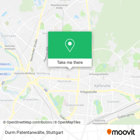 Карта Durm Patentanwälte