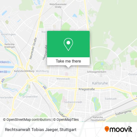 Rechtsanwalt Tobias Jaeger map