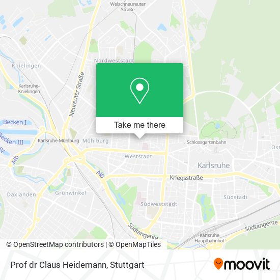 Prof dr Claus Heidemann map