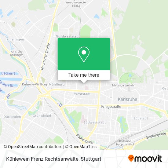 Kühlewein Frenz Rechtsanwälte map