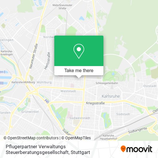 Карта Pflugerpartner Verwaltungs Steuerberatungsgesellschaft