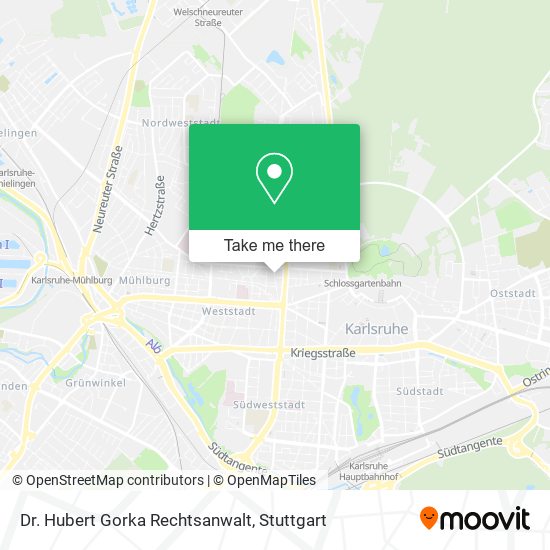 Карта Dr. Hubert Gorka Rechtsanwalt