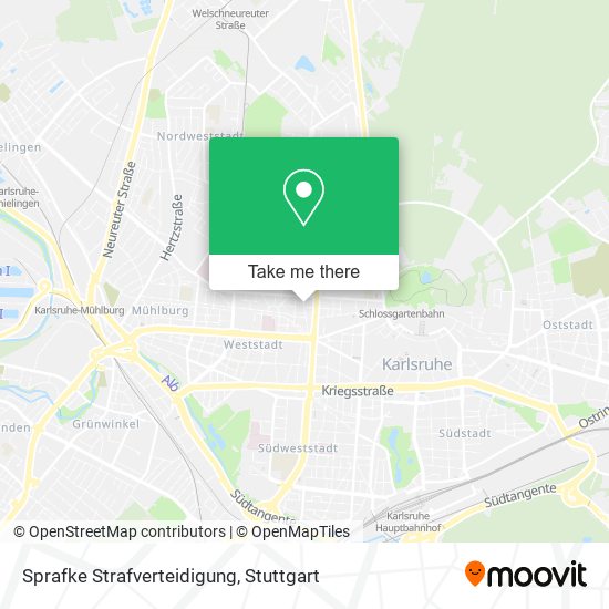 Sprafke Strafverteidigung map