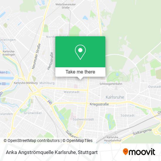 Anka Angströmquelle Karlsruhe map