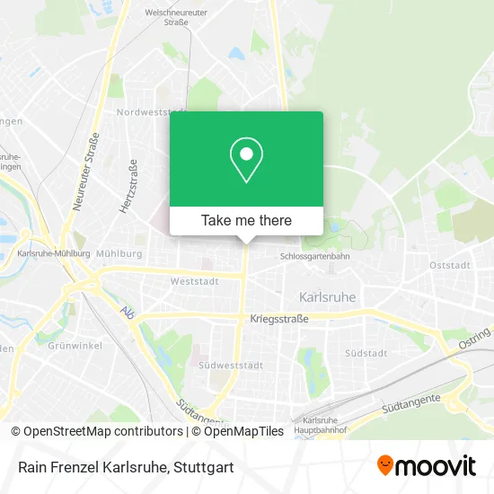 Карта Rain Frenzel Karlsruhe