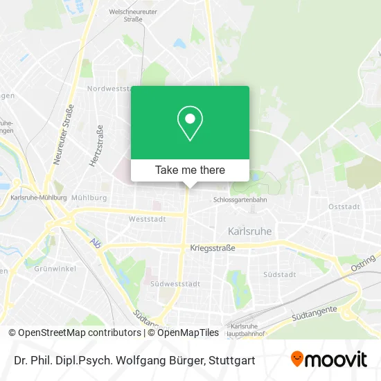 Карта Dr. Phil. Dipl.Psych. Wolfgang Bürger