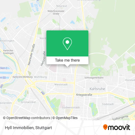 Карта Hyll Immobilien