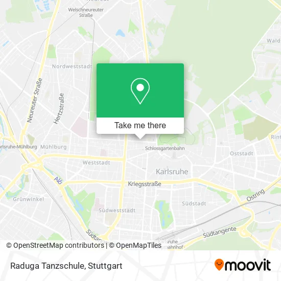 Карта Raduga Tanzschule