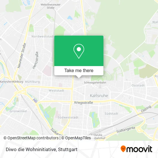 Карта Diwo die Wohninitiative