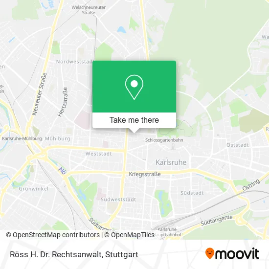 Карта Röss H. Dr. Rechtsanwalt