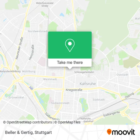 Карта Beller & Gertig