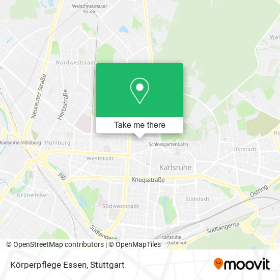 Карта Körperpflege Essen
