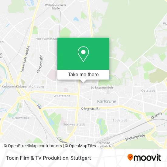 Карта Tocin Film & TV Produktion