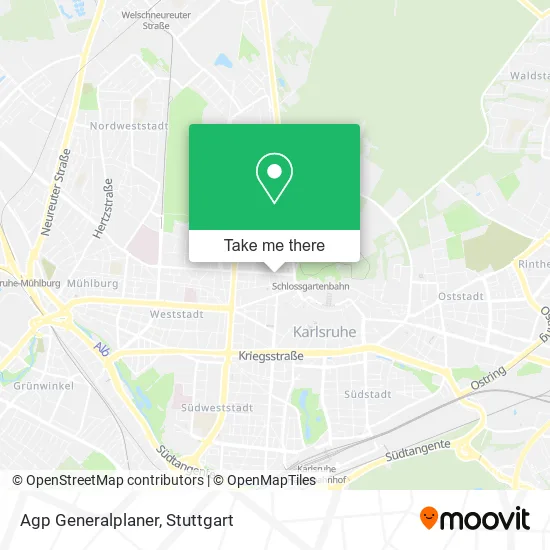 Карта Agp Generalplaner