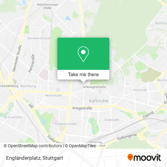 Карта Engländerplatz