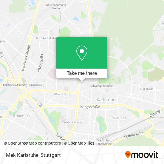 Карта Mek Karlsruhe