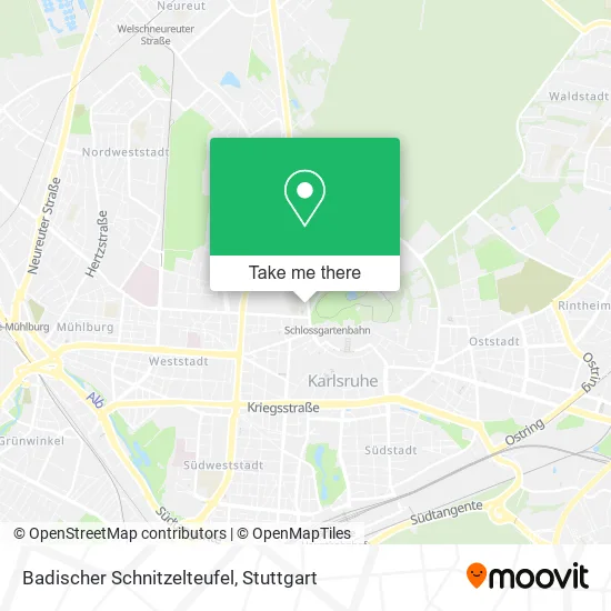 Карта Badischer Schnitzelteufel