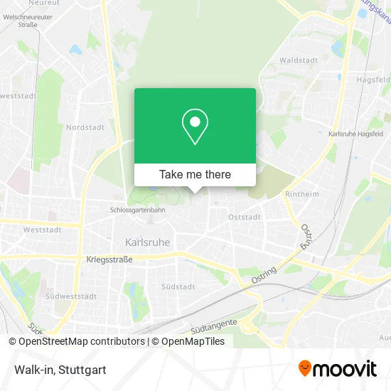Карта Walk-in