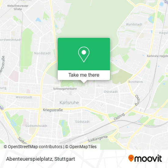 Карта Abenteuerspielplatz