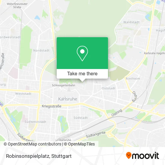 Карта Robinsonspielplatz