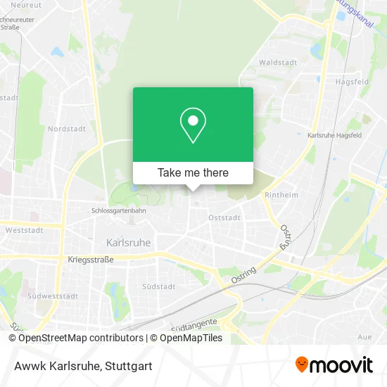 Карта Awwk Karlsruhe