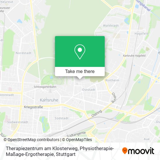 Therapiezentrum am Klosterweg, Physiotherapie-Maßage-Ergotherapie map