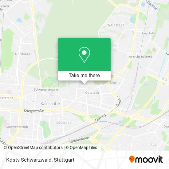 Карта Kdstv Schwarzwald
