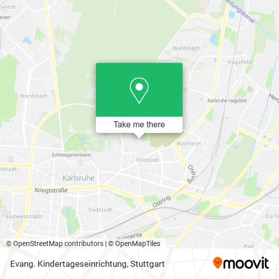 Карта Evang. Kindertageseinrichtung